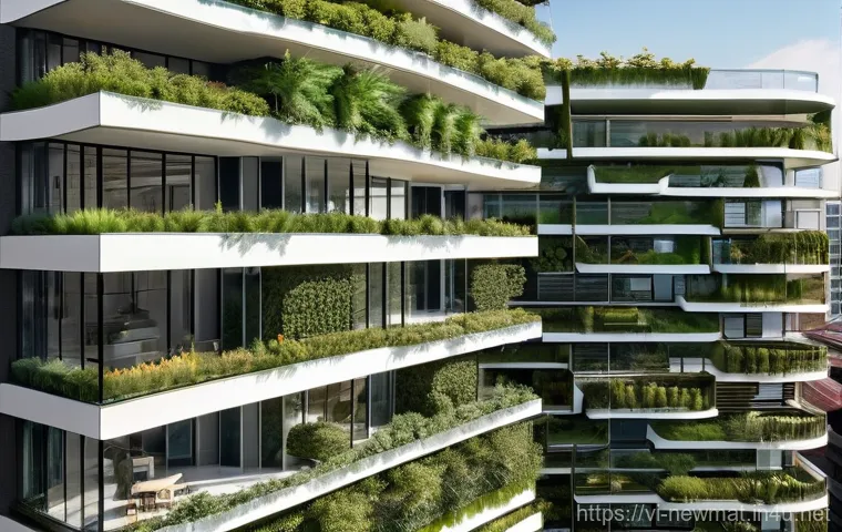 적층형 소재 - **Prompt 1: Urban Innovation & Sustainable Living**
    "A stunning, futuristic cityscape at dawn, f...