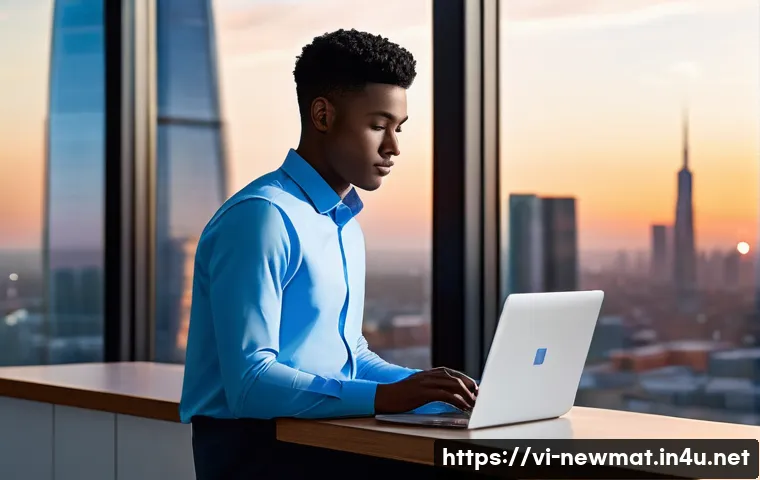 전기화학적 소재 - **Prompt 1: "The Connected Future"**
    "A young, diverse professional in their late 20s, dressed i...